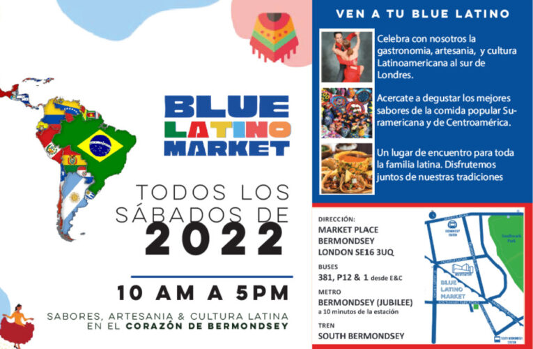 Vuelve Blue latino Market este y todos los sábados de 2022