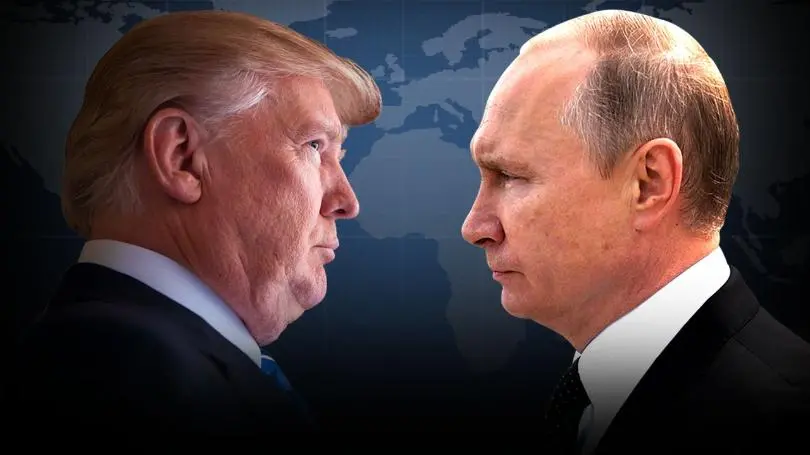 Donald Trump y Vladimir Putin cara a cara en la cumbre de Alaska