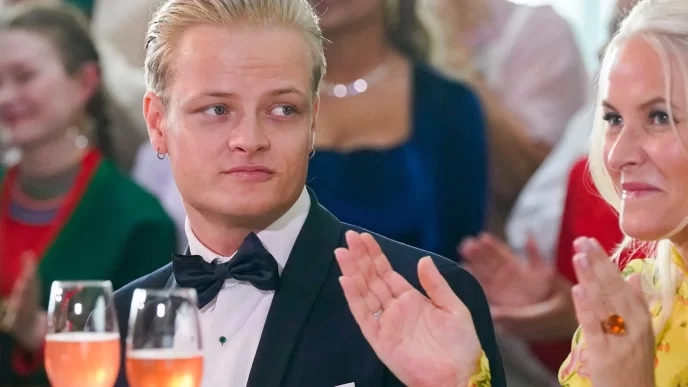 Marius Borg Hoiby en un evento oficial