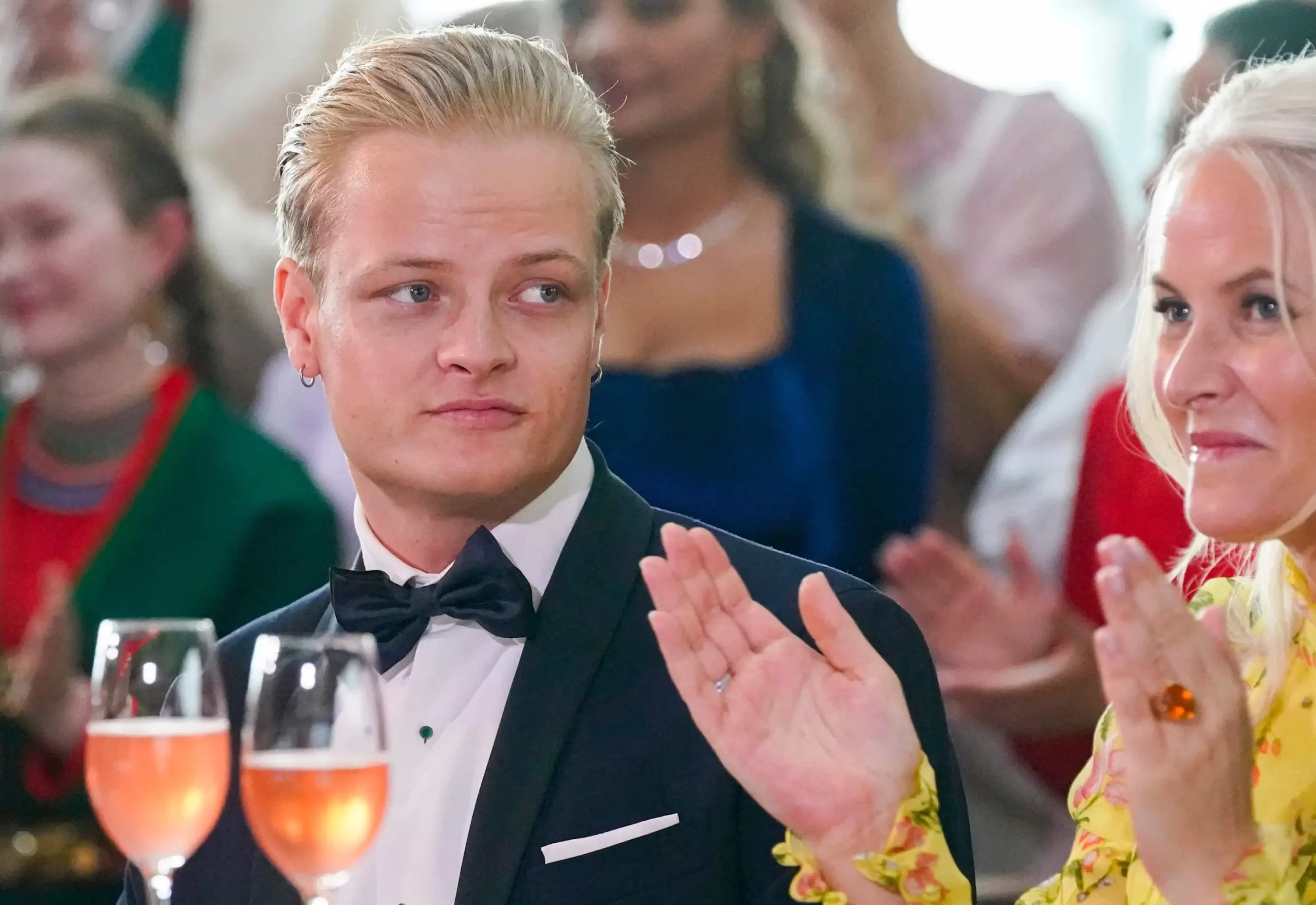 Marius Borg Hoiby en un evento oficial