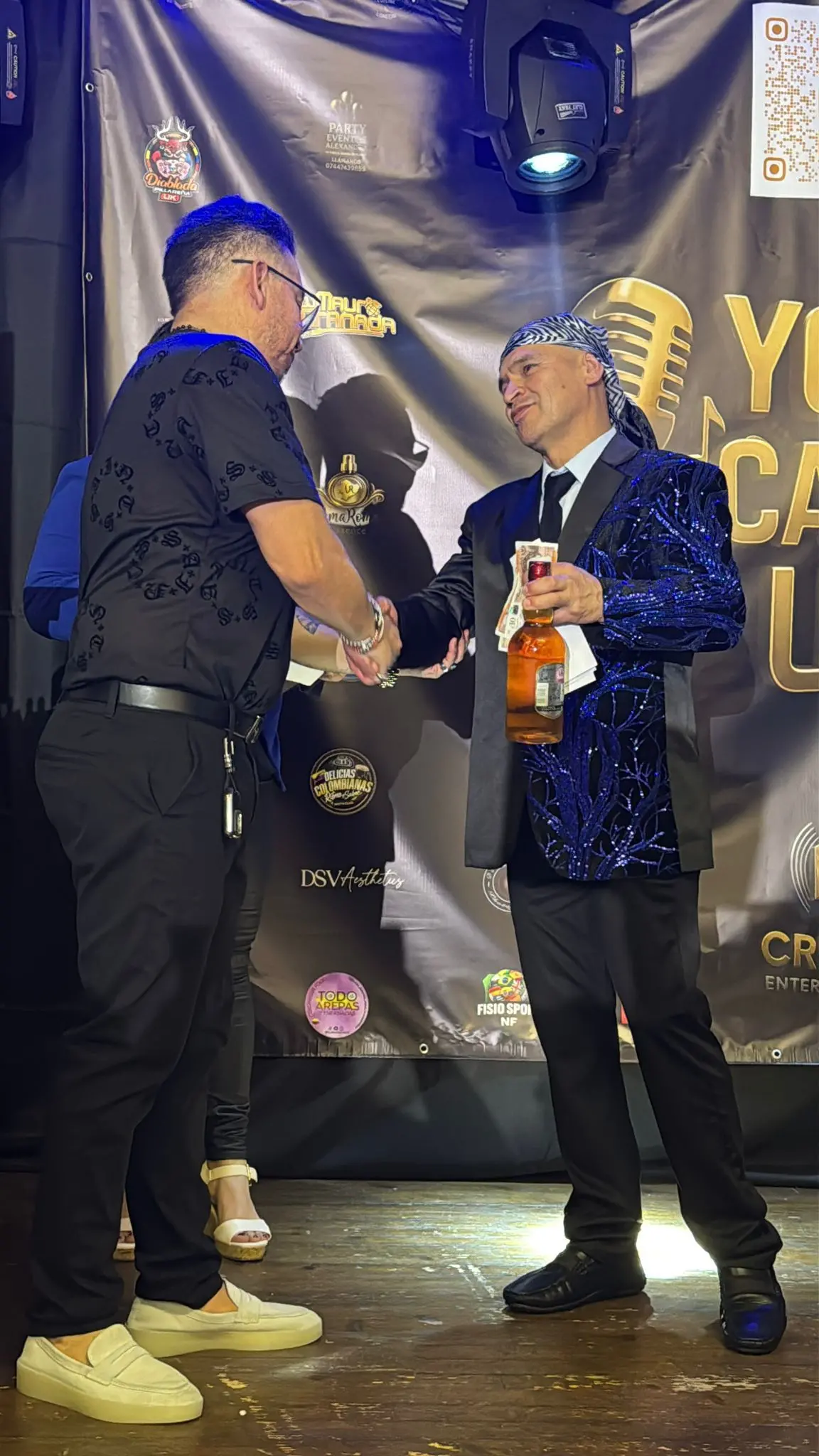 Entrega de premios Yo Sí Canto UK en Londres