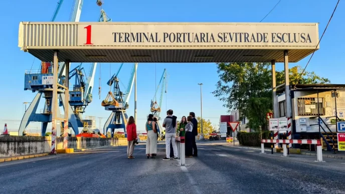 Exportaciones aeronáuticas andaluzas en la Terminal Portuaria Sevitrade