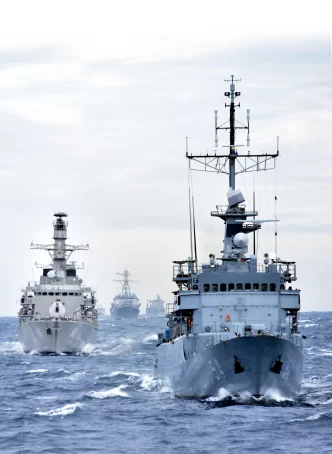 Dependencia marítima colombiana representada en flota naval.