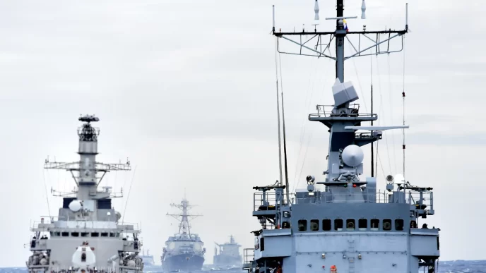 Dependencia marítima colombiana representada en flota naval.