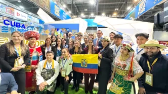 Delegación de Turismo de Ecuador en WTM Londres
