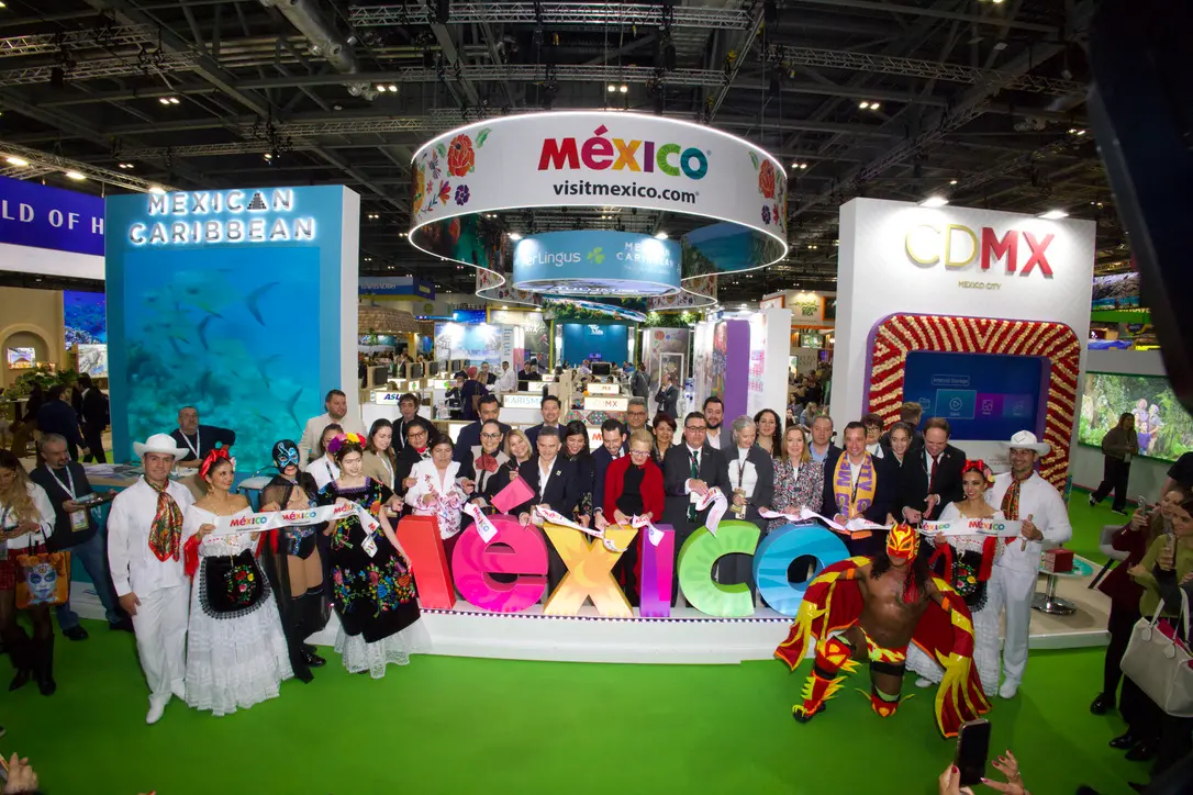 Turismo cultural Latinoamérica en ceremonia del pabellón de México en WTM Londres