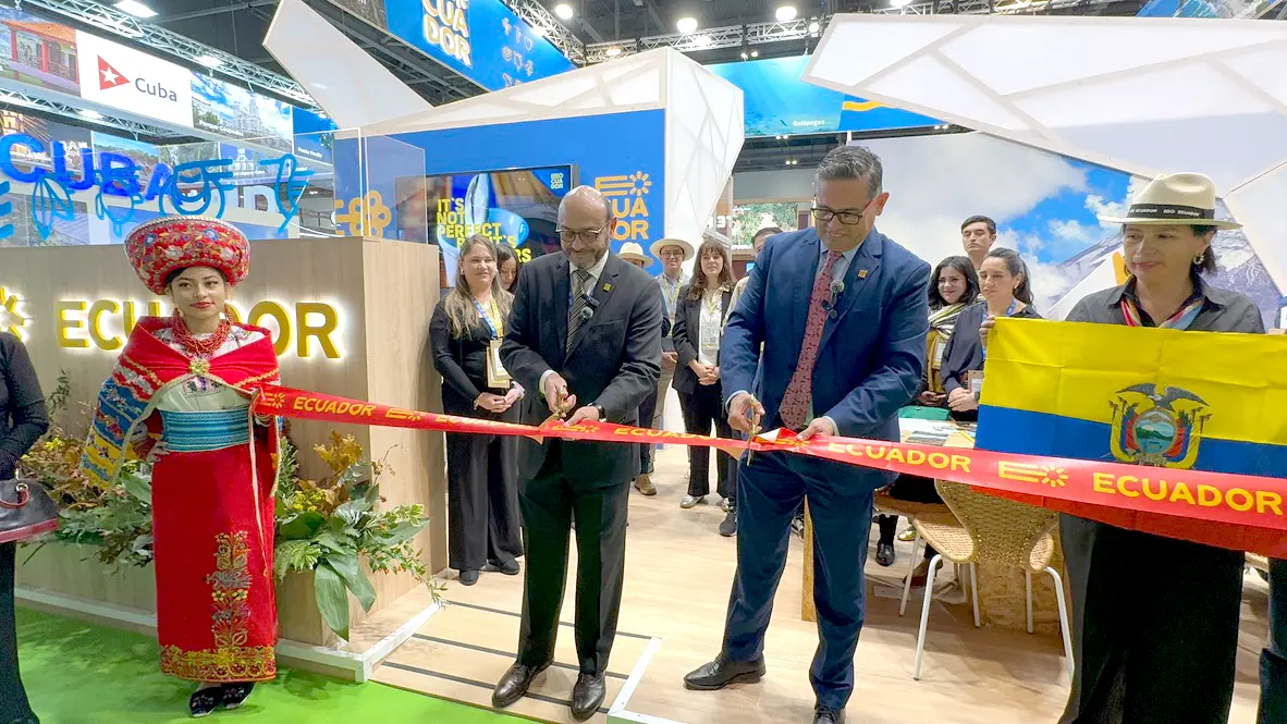 Turismo de Ecuador en WTM Londres inaugura su stand