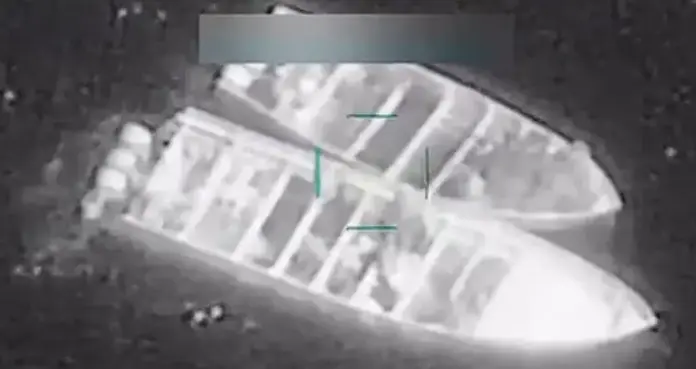 Embarcación relacionada con operaciones ligadas a la cooperación Reino Unido-EEUU en el Caribe.