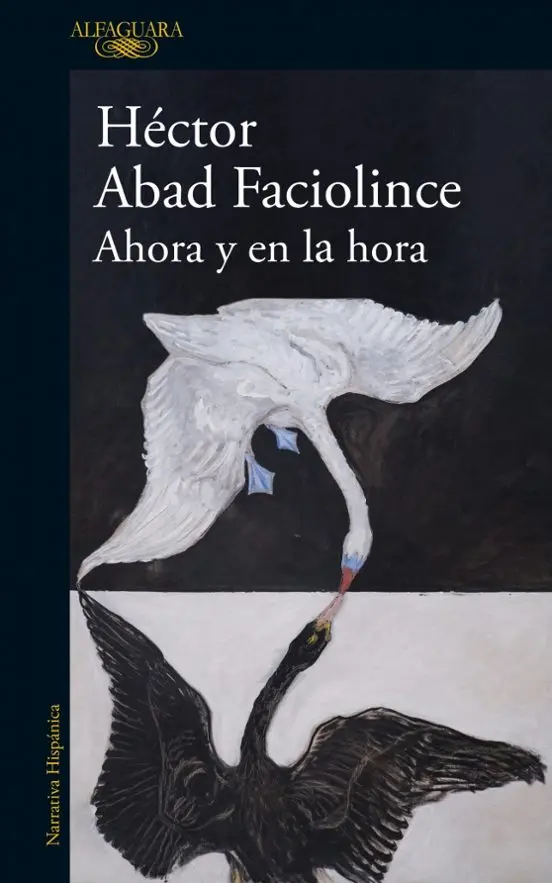 Escritor y periodista Héctor Abad y su libro Ahora y en la hora presentado en Londres.