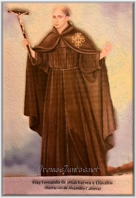Fray Fernando de Jesús Larrea autor de la Novena de Aguinaldos.
