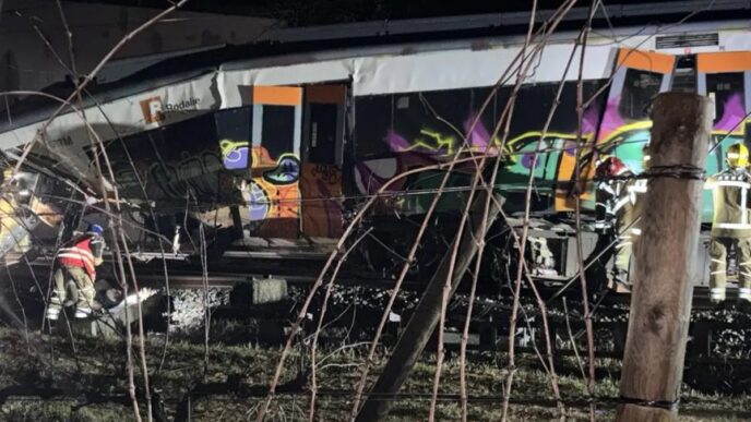 Accidente Ferroviario Barcelona
