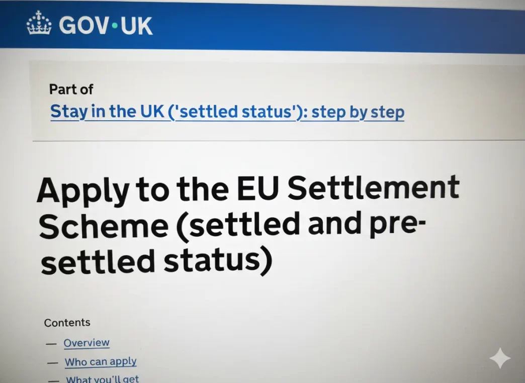 correo Home Office settled status 2026