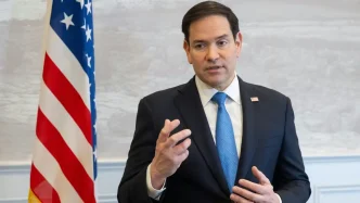 Marco Rubio advierte a Venezuela durante comparecencia ante el Senado de Estados Unidos.