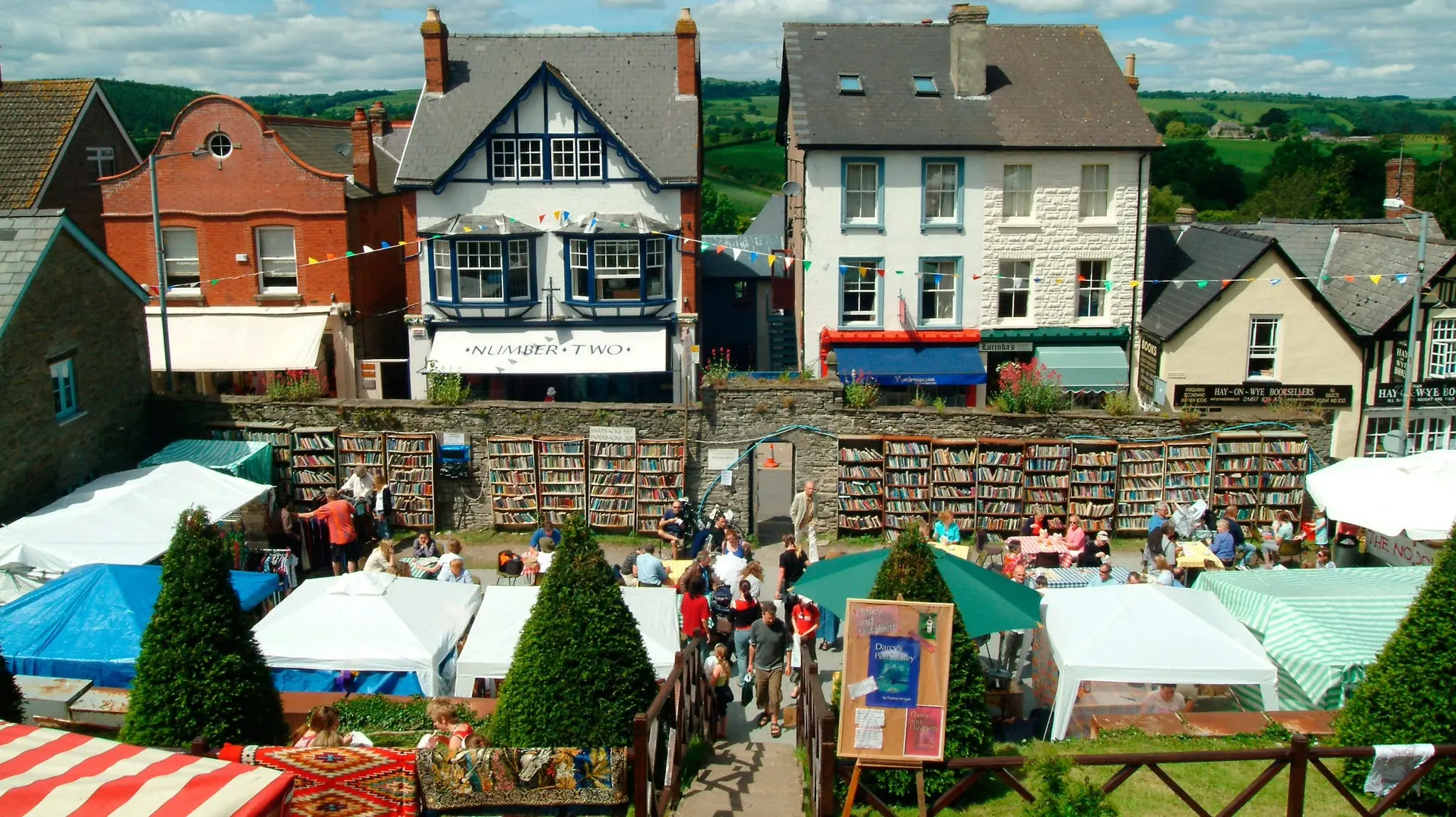 Hay Festival inspirado en el pueblo galés de Hay-on-Wye.