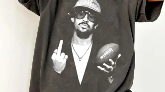 Bad Bunny Super Bowl durante su presentación en el espectáculo de medio tiempo.