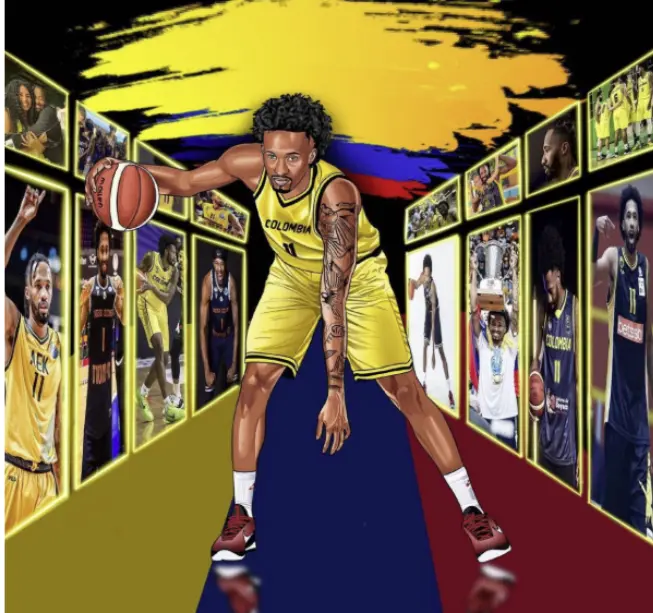 Braian Angola durante su paso por Dreamland Gran Canaria en la Liga ACB.