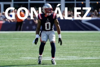 Christian González Super Bowl defendiendo con los New England Patriots en la final de la NFL.