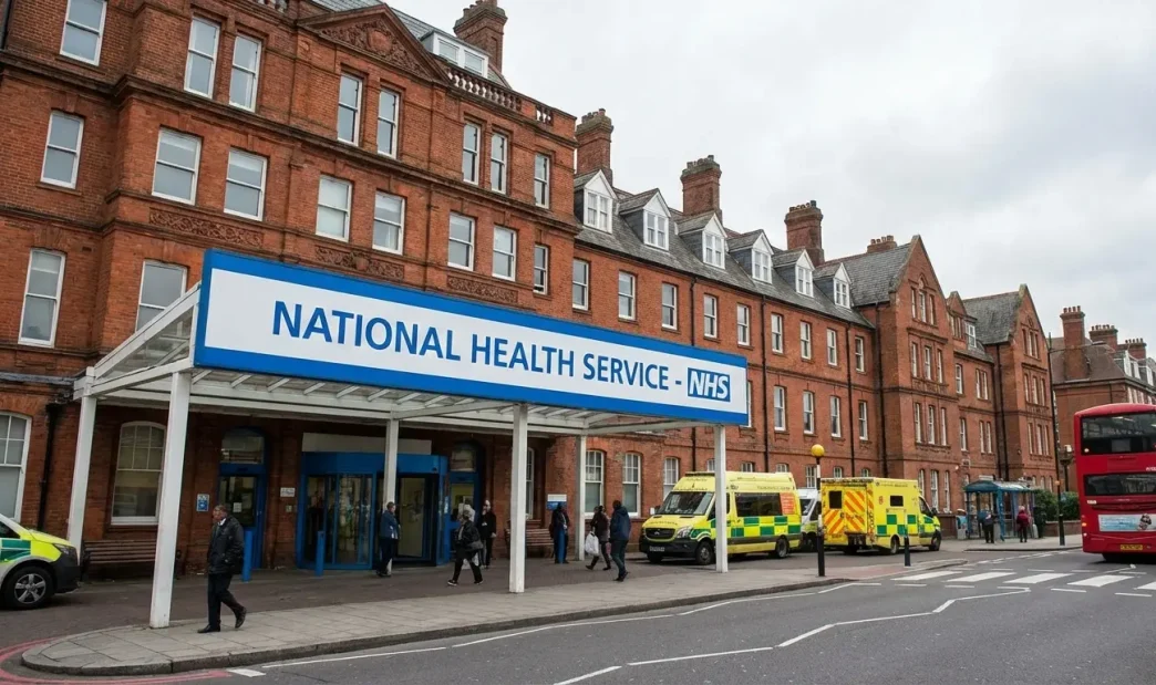 Centro médico NHS en Reino Unido