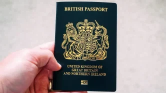 Pasaporte británico del Reino Unido relacionado con la solicitud de residencia permanente ILR