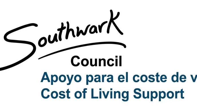Apoyo coste de vida del Southwark Council para residentes con información sobre Cost of Living Support