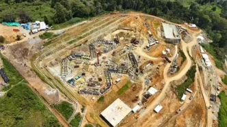 megacárcel en Medellín en construcción en el corregimiento de San Cristóbal