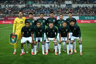 Formación de Bolivia repechaje mundialista 2026 antes del partido en Monterrey.