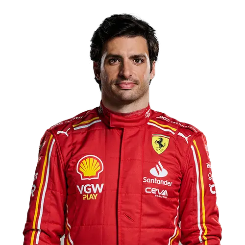pilotos hispanos F1 Carlos Sainz Ferrari retrato oficial piloto español