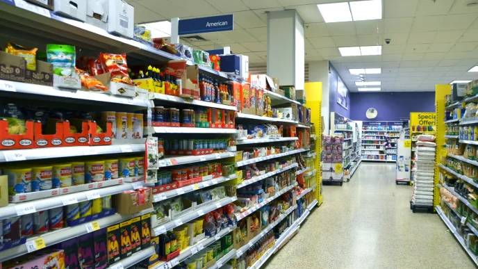 Aumento de precios Reino Unido en supermercados por la crisis energética y el impacto de la guerra en Medio Oriente.