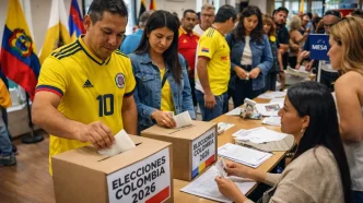 curul exterior Colombia votacion colombianos en el exterior urna