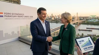 inversión británica en Paraguay durante foro económico en Asunción 2026