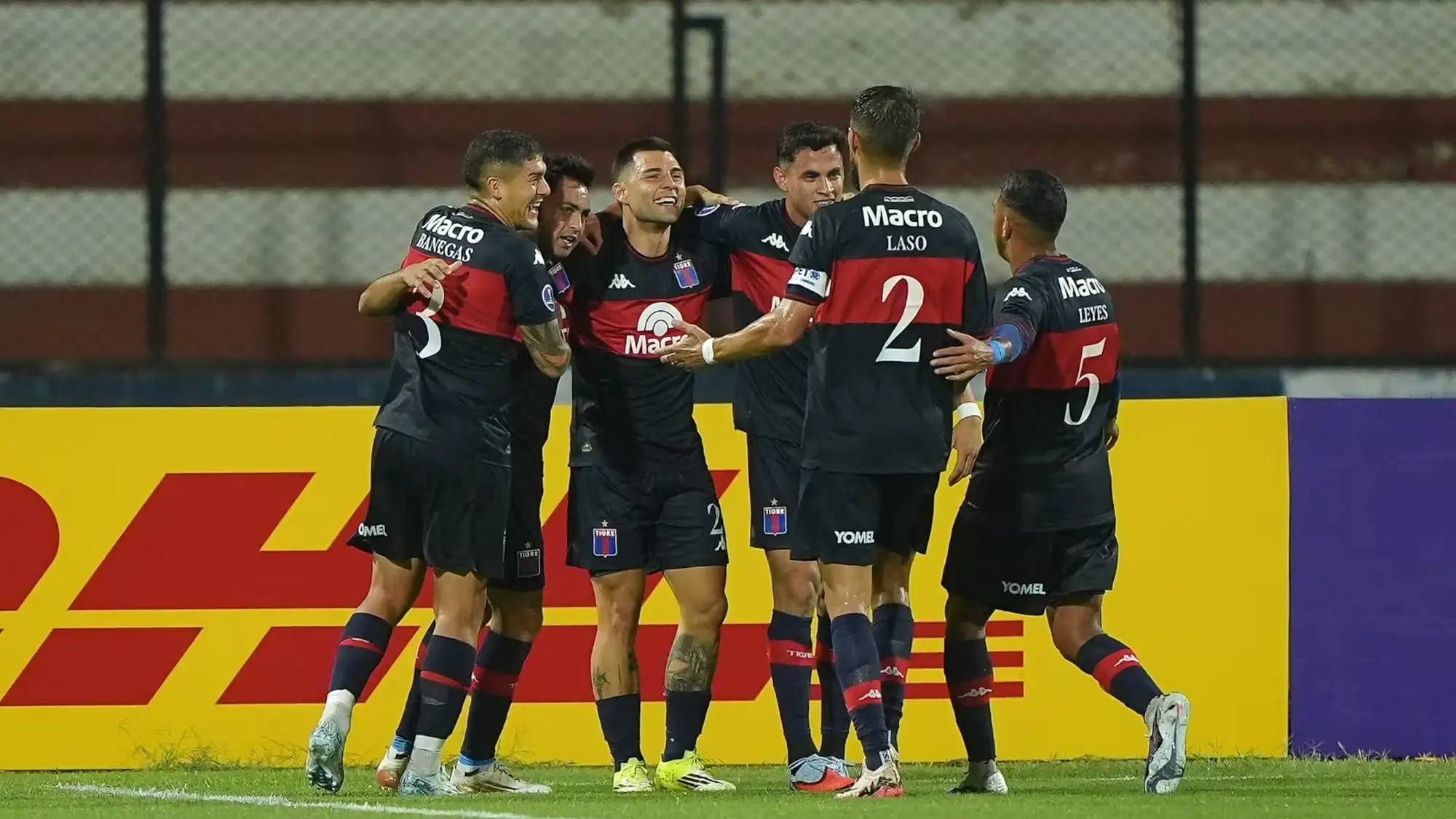 agenda Libertadores 2026 celebración de gol en Copa Sudamericana