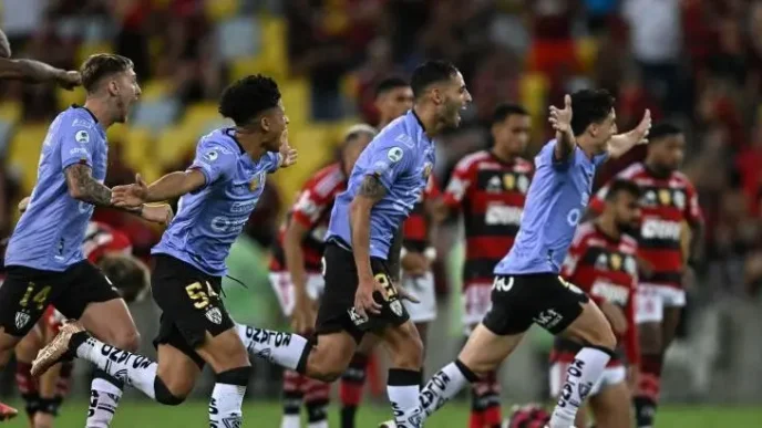 Copa Libertadores 2026 celebración equipo tras victoria