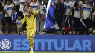 primera jornada Libertadores 2026 Boca Juniors celebra gol ante Universidad Católica en Chile
