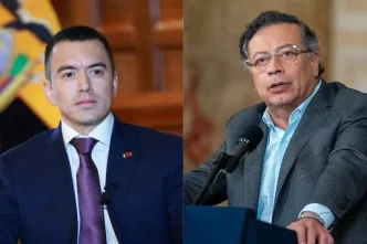 tregua Colombia Ecuador líderes durante acuerdo diplomático en 2026