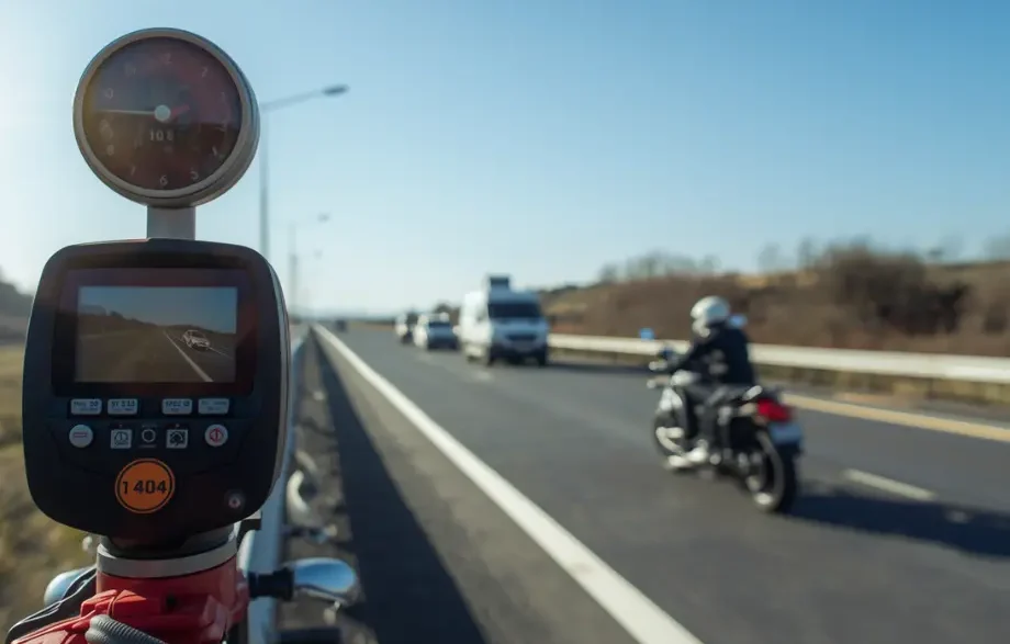 radares 4D controlando múltiples vehículos en carretera sin flash visible