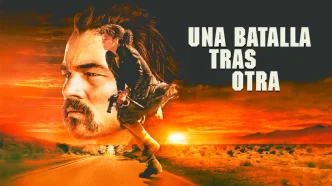 Paul Thomas Anderson película con Leonardo DiCaprio en escena desértica