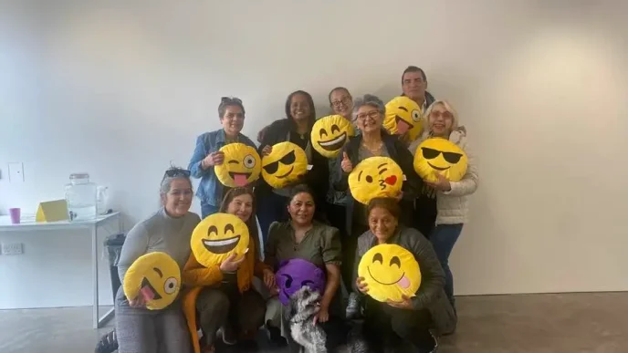 Voades Londres realiza taller de apoyo emocional con voluntarios y miembros de la comunidad latina en Reino Unido.