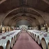 Interior de la catedral del vino en las Bodegas de Raimat durante la Aplec del Caragol Lleida.