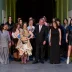Ovidio Claros Polanco, presidente ejecutivo de la Cámara de Comercio de Bogotá, junto a los 7 diseñadores que integran [PUENTE] Internacional.