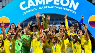 Selección Colombia femenina celebra título de Liga de Naciones tras vencer a Paraguay