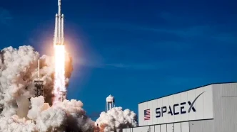 Lanzamiento de un cohete SpaceX desde las instalaciones de la compañía