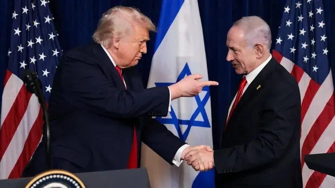 Trump y Netanyahu en reunión bilateral en medio de tensiones por el conflicto en Oriente Medio