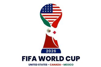 Logo oficial de la Copa Mundial de la FIFA 2026 que representa a Estados Unidos, Canadá y México.