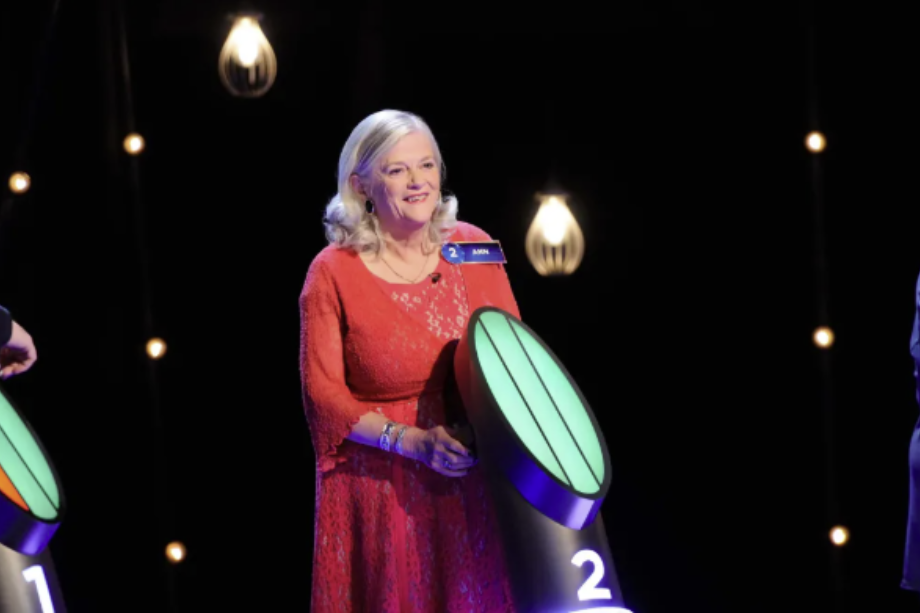 Ann Widdecombe durante una de sus apariciones televisivas.