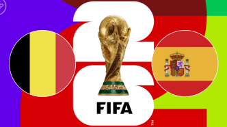 Enfrentamiento futbolístico entre las selecciones de España y Bélgica en el Mundial 2026.