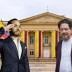 El senador Iván Cepeda durante rueda de prensa sobre el gobierno electo.