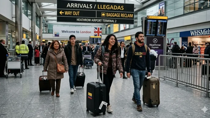Grupo de personas caminando por l