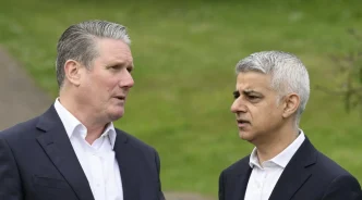 Sadiq Khan, alcalde de Londres, durante una intervención pública.