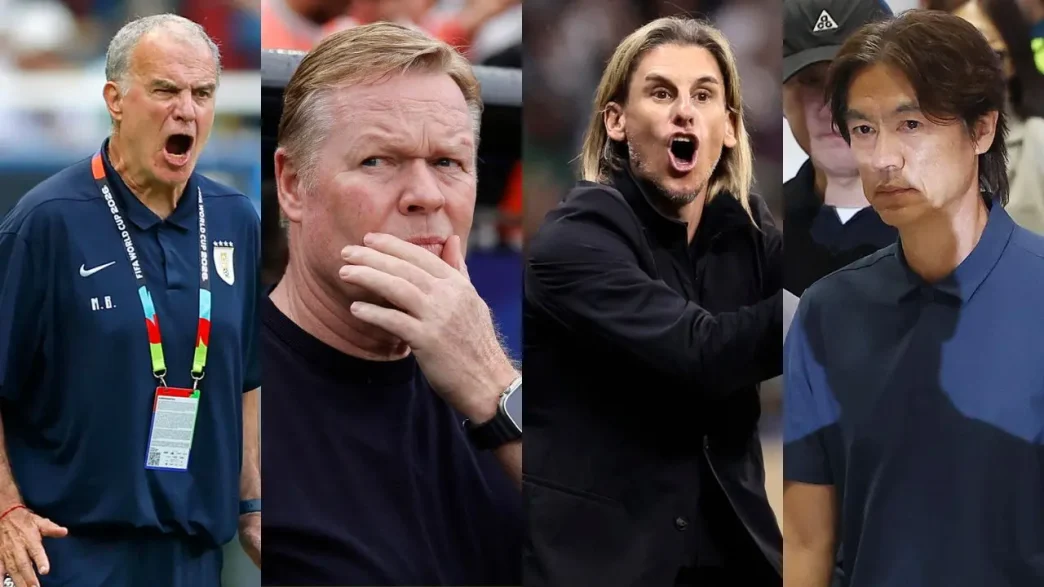 Fotografía de entrenadores de fútbol afectados por los cambios tras el Mundial 2026.